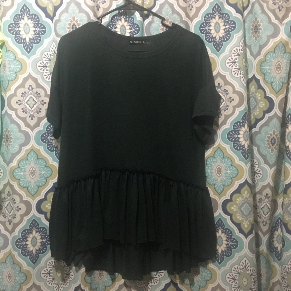 SHEIN Olive Green Top